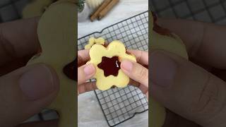 Strawberry jam cookies #Homemade #Bakery #recipes