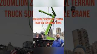 Zoomlion All TerrainMobile Crane #mobilecrane #heavycrane #shortvideo #viral#youtubeshorts