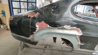 Ford Capri Mk1a  bodywork almost done