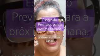 Escorpião - Previsões para a próxima semana. #Escorpião #Astrologia #tarot #viral #previsões