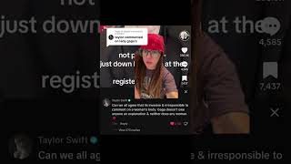 Taylor Swift responds to Lady Gaga's latest video addressing pregnancy rumors! tiktok jessicagolich