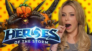 Heroes of the Storm - Hot Pepper Game Review ft. Michele Morrow