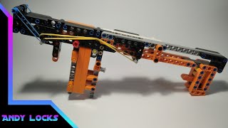 Стреляющее оружие из lego technic + tutorial