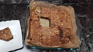 براونيز الشكولاطة طرية ورطبة وسهلة فالتحضير 🌹👍👍👍