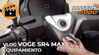 vlog VOGE SR4 Max. Equipamiento | Motosx1000