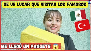 🔴ME LLEGÓ UN PAQUETE📦 DEL LUGAR DONDE VAN LOS FAMOSOS😱#mexicanaenturquia#turquia#mexicana