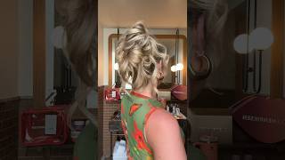 attempting a messy french twist ?! #hairtok #frenchtwist #updo