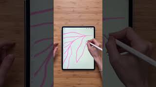 Procreate art🌿 #art #artshorts #arttutorial #easyart #procreate #shorts #fyp #create #iphone14