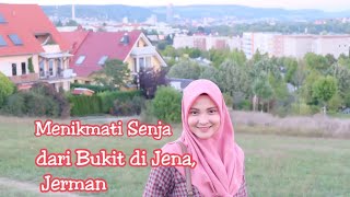 Menikmati Senja dari Bukit Jena, Jerman