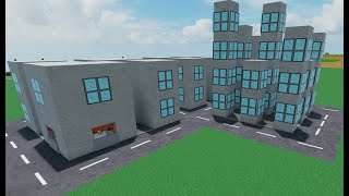 Building A Simple City Scape | Theme Park Tycoon 2 | TPT2 | Roblox | Building | Tutorial