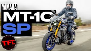 This Was A Bad Idea! I Ride The 2023 Yamaha MT-10 SP In The Pouring Rain