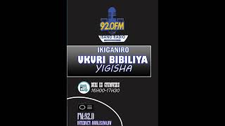 IKIGANIRO UKURI BIBILIYA YIGISHA/ ESE KOKO UBUTUMWA BWIZA NI INZADUKA?