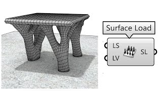 Grasshopper Topos (3D Topology Optimization)