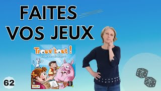 Présentation du  jeu de société Trouv'tout