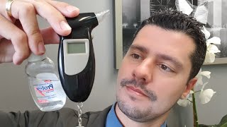 Álcool Gel altera teste do bafômetro?