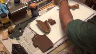 Mike's Custom Leather Knife Sheath Project Part 9