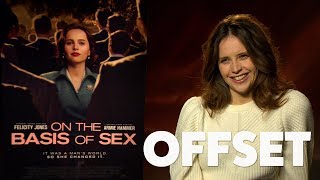 'I'm very stubborn but I can't even see that I'm stubborn': Felicity Jones talks Ruth Bader Ginsburg