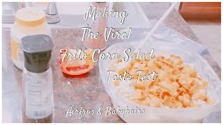 Making The Viral Frito Corn Salad | Taste Test