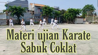 Ujian Kyu untuk sabuk coklat