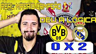 REACT - BORUSSIA DORTMUND 0X2 REAL MADRID