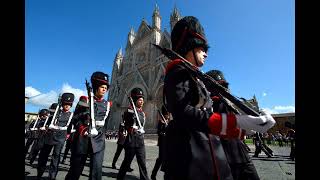 34° RADUNO NAZIONALE , CERIMONIA IN PIAZZA DUOMO 11 SETTEMBRE 2022