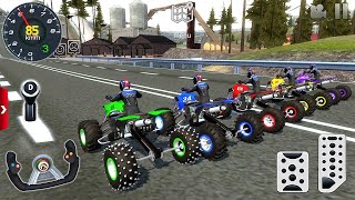 Dirt Quad Bike Multiplayer Mud Racing Motocross Driving Impossible Android Gameplay Off-road Outlaws