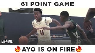 AYO DOSUMNU IS THE BEST SCORER IN CHICAGO!  DROPS 61 POINTS WITH EASE! | Mars Reel