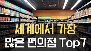 세계에서 가장 많은 편의점 Top 7