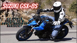 Suzuki GSX-8S - premierowy test nowości 2023, czyli ile sportu znalazłem w dwucylindrowym nakedzie?