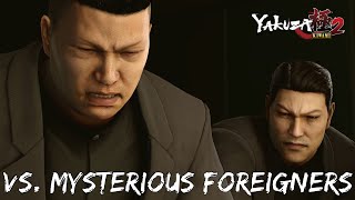 Yakuza Kiwami 2 - Chapter 7 Boss: Vs Mysterious Foreigners (4K 60FPS)