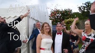 Alison and Tony Wedding Highlights