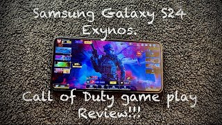 Samsung Galaxy S24 (Exynos 2400). Gaming Review (Call of Duty mobile)!!!