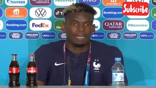 Europei, Pogba imita Ronaldo e sposta la bevanda sponsor di Euro2020.