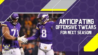 Anticipating offensive tweaks for next season! #vikings #nfl #skol