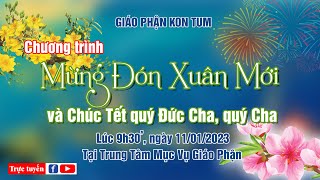 Mừng Đón Xuân Mới và Chúc Tết quý Đức Cha, quý Cha | lúc 9h30, ngày 11/01/2023 Tại TTMV Giáo Phận