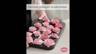 Ruusupursotettu juhlakakku | Dr. Oetker