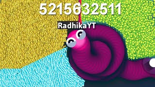 OMG ! HUNGRY SNAKE COLLECTED BIGGEST SNAKES POINTS 🐍 BEST EPIC SNAKE IO GAMEPLAY 🐍#snakegame