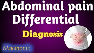 abdominal pain Differential diagnosis