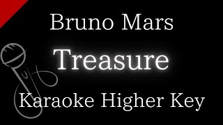 【Karaoke Instrumental】Treasure / Bruno Mars【Higher Key】