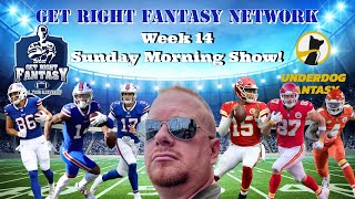 Week 14 Sunday Morning Show with *Live* Q&A | GRFN Ep. 231