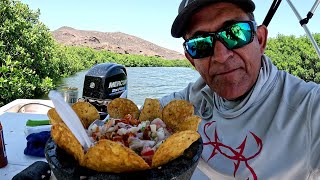 PREPARAMOS EL MEJOR TOSTI CEVICHE EN EL MANGLAR