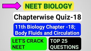 NEET Biology Chapterwise Quiz-18||11th Biology Ch-18||Study with FARRU