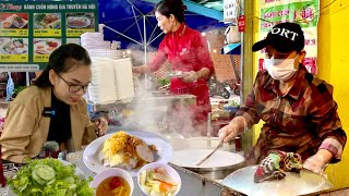 Bánh Cuốn Nóng Gia Truyền Hà Nội tại Đà Nẵng, thưởng thức dĩa bánh cuốn nóng hổi nghi ngút khói