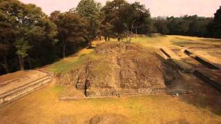 Iximché Tecpan Guatemala via drone