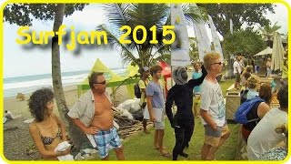 Опасайтесь обезьян на Бали | Surfjam 2015 | Balian Beach [720p]