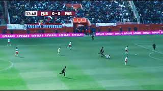 رضا الهجهوج يفتتح ديربي العاصمة الجيش الملكي × الفتح الرباطي #الدوري_المغربي