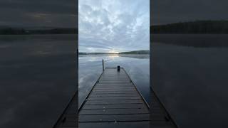 Posted lake front #Subscribe #Alaska #Outdoors #Laks #Sunrise #Shorts #iPhone16pro #Clouds #fyp