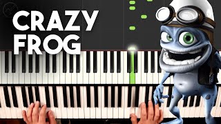 Crazy Frog - Remix Piano Tutorial FACIL  | Notas Musicales Cover