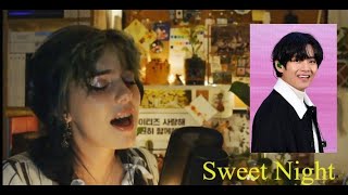 BTS V Sweet Night (cover)