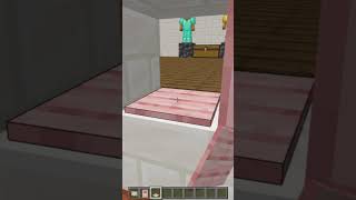 COMO CREAR PUERTA SECRETA EN MINECRAFT  #minecraft #shorts #shortsminecraft